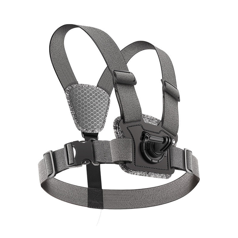 Chest Mount For Dual-camera Action Camera Setup Front And Rear